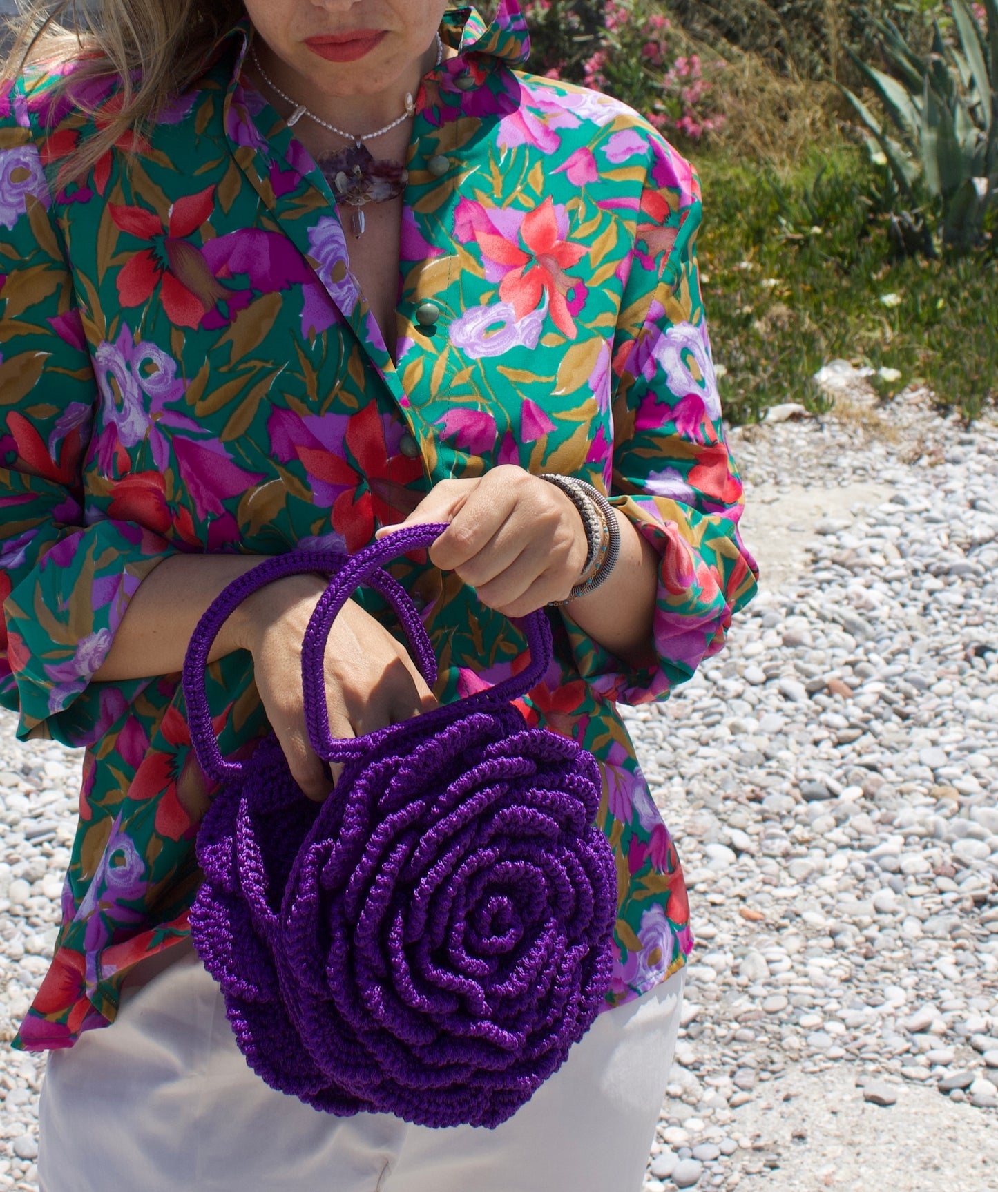 Rose Bag – Purple