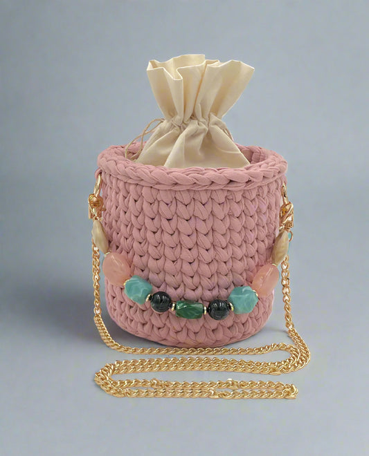 Mini Basket Kodessa - Pink